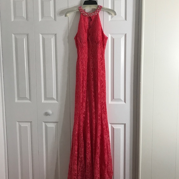 Gorgeous Coral Dress basically new! - Picture 7 of 7