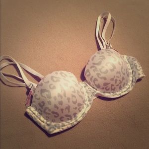 Pink Victoria Secret multi-way push-up Bra