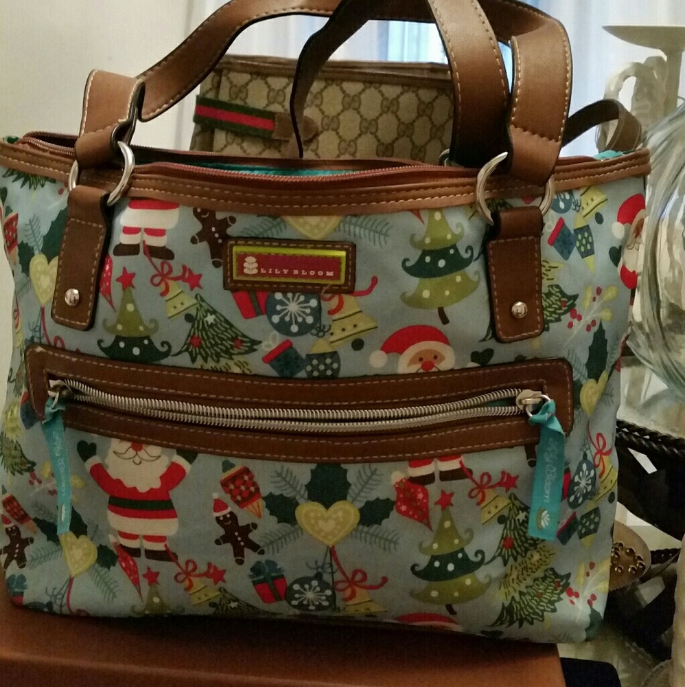 Lily Bloom Santa bag