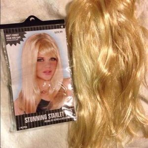 Blonde Halloween Wig