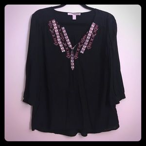 Embroidered blouse