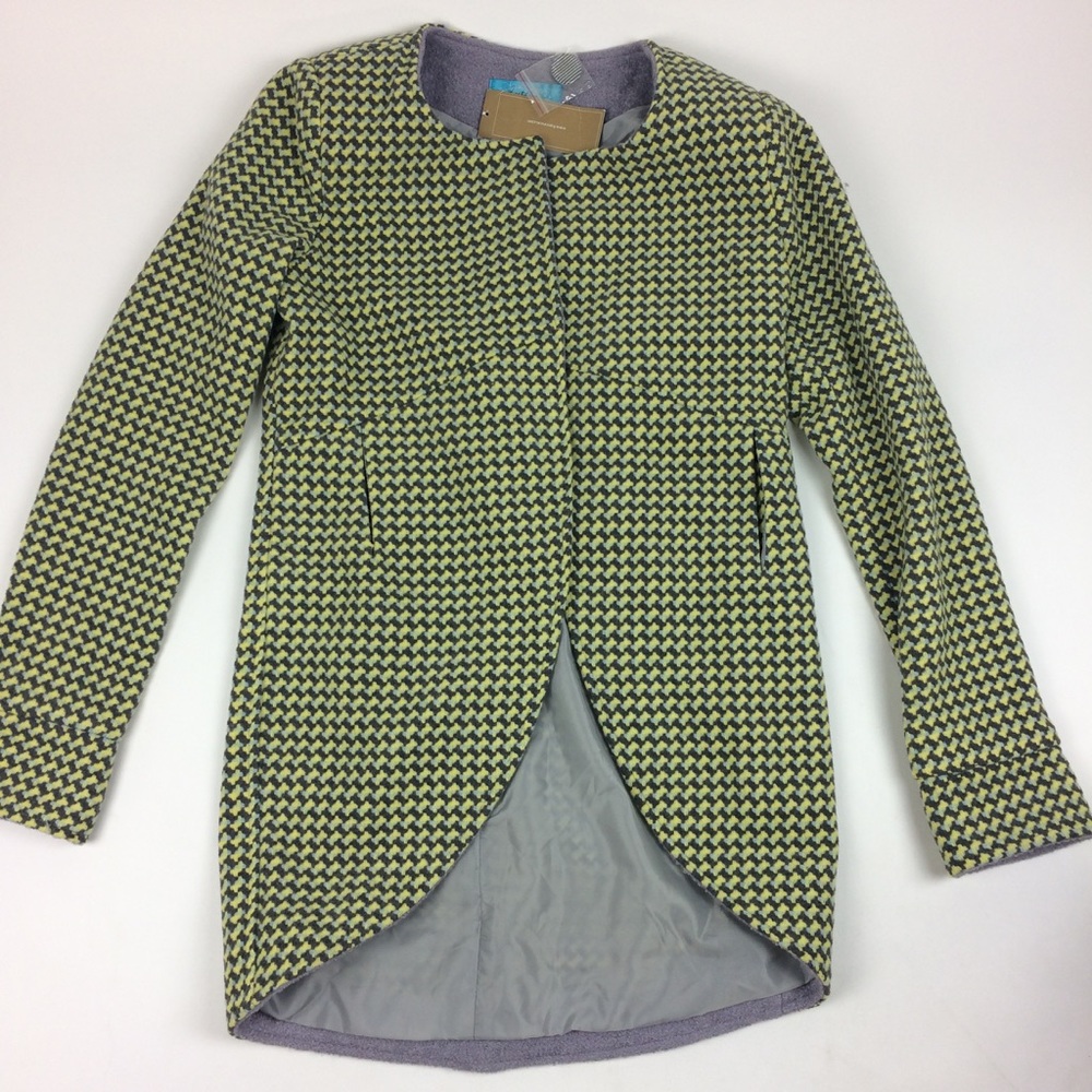 Francesca's Collections Knit Blazer Coat