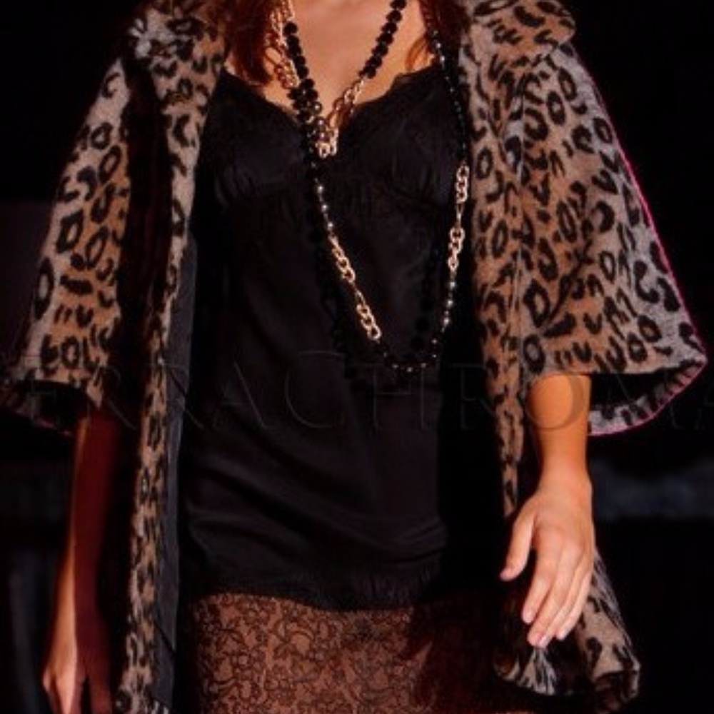 Luii Leopard Swing Coat