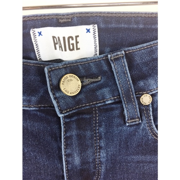 Paige Transcend Verdugo Ankle Skinny Jeans 26W 969 - Picture 5 of 8