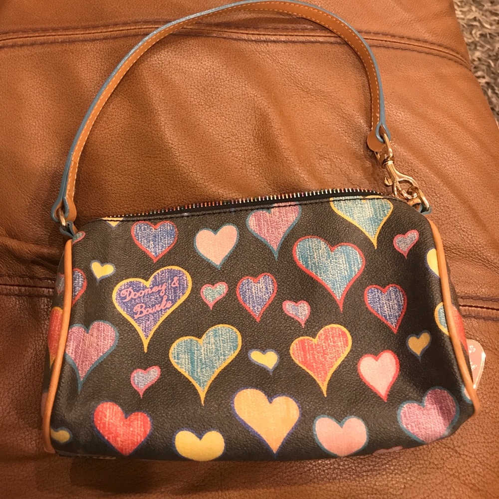 Dooney and Burke small heart purse