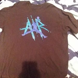 Mens 2xl jordan black tshirt