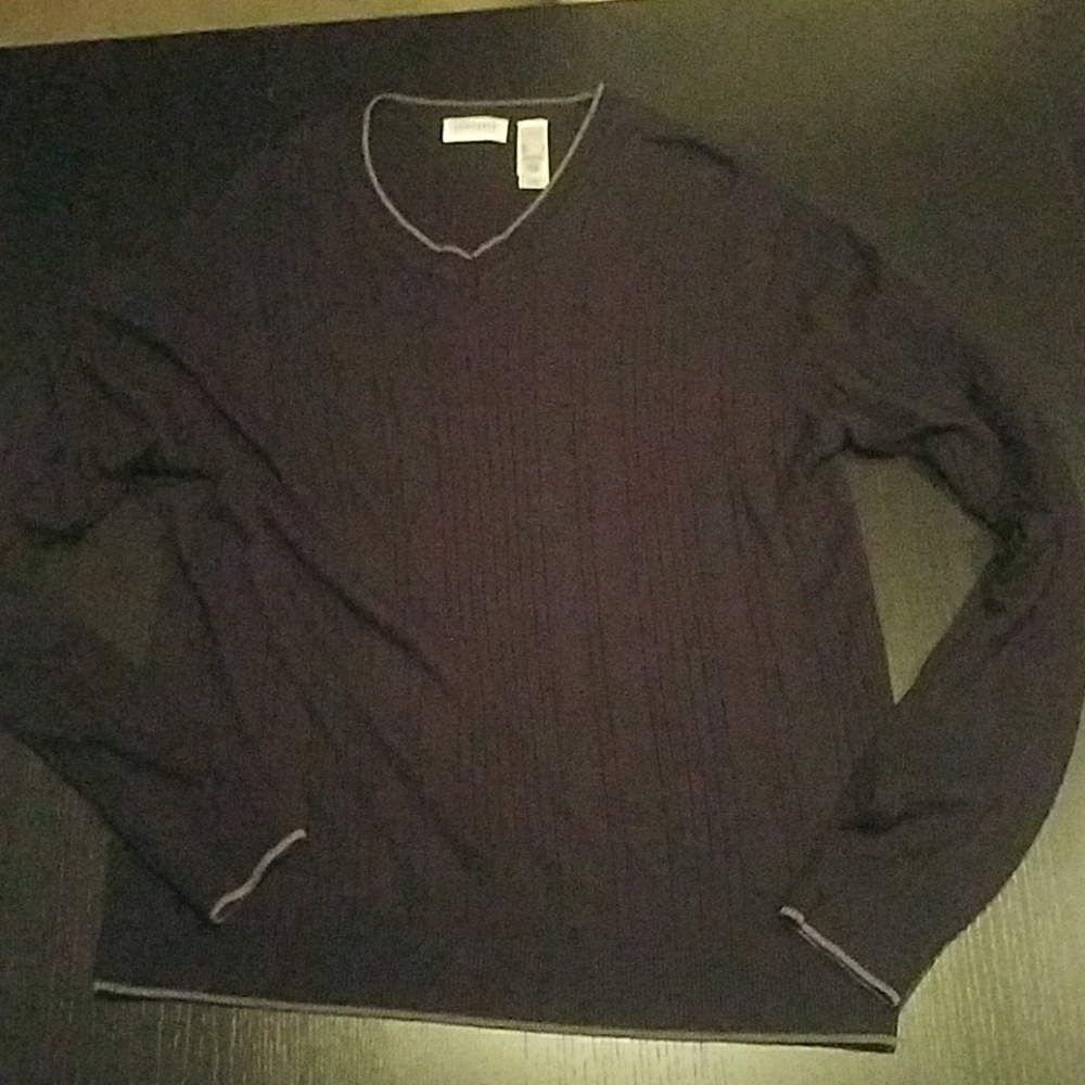 Mens Black Sweater Concepts By Claiborne