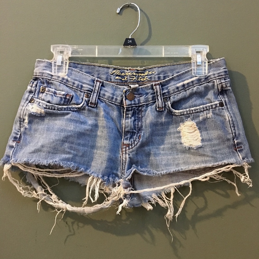 Distressed Abercrombie and Fitch Shorts