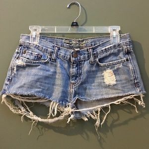 Distressed Abercrombie and Fitch Shorts