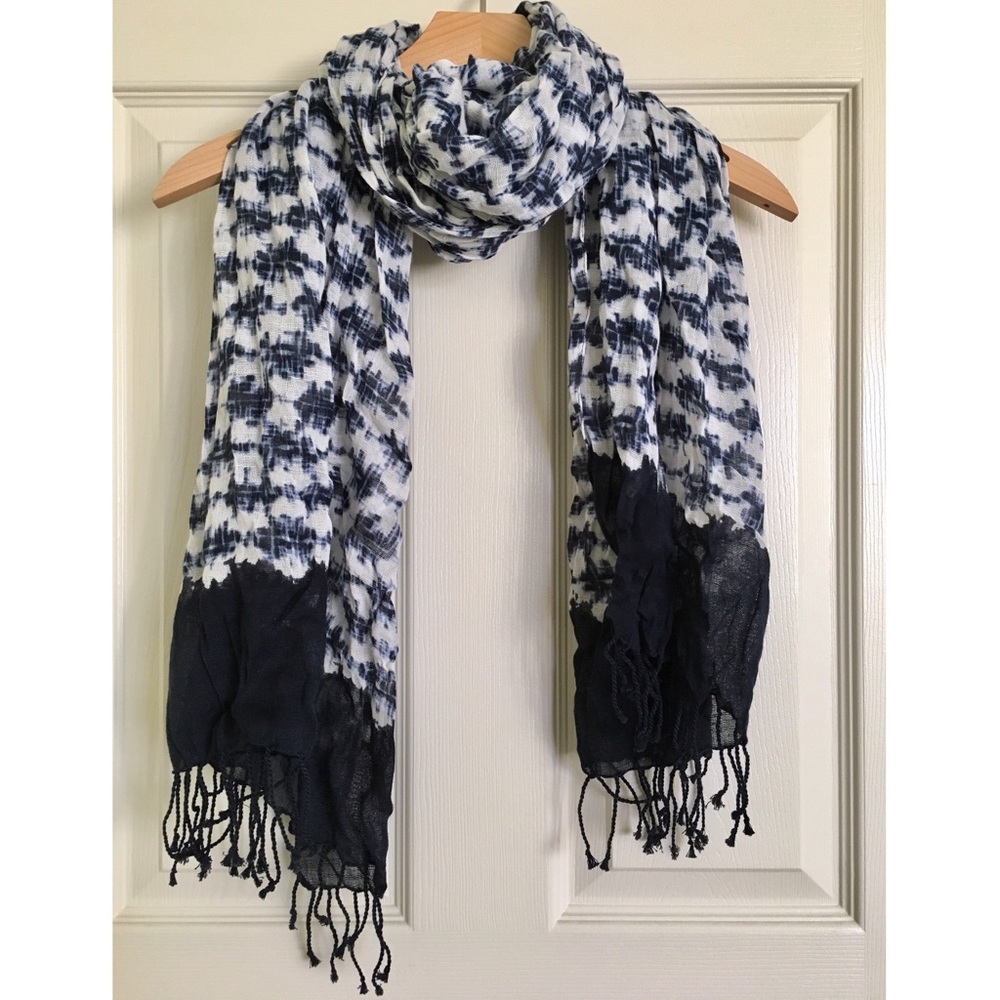 Gap Shibori -Inspired Indigo Scarf