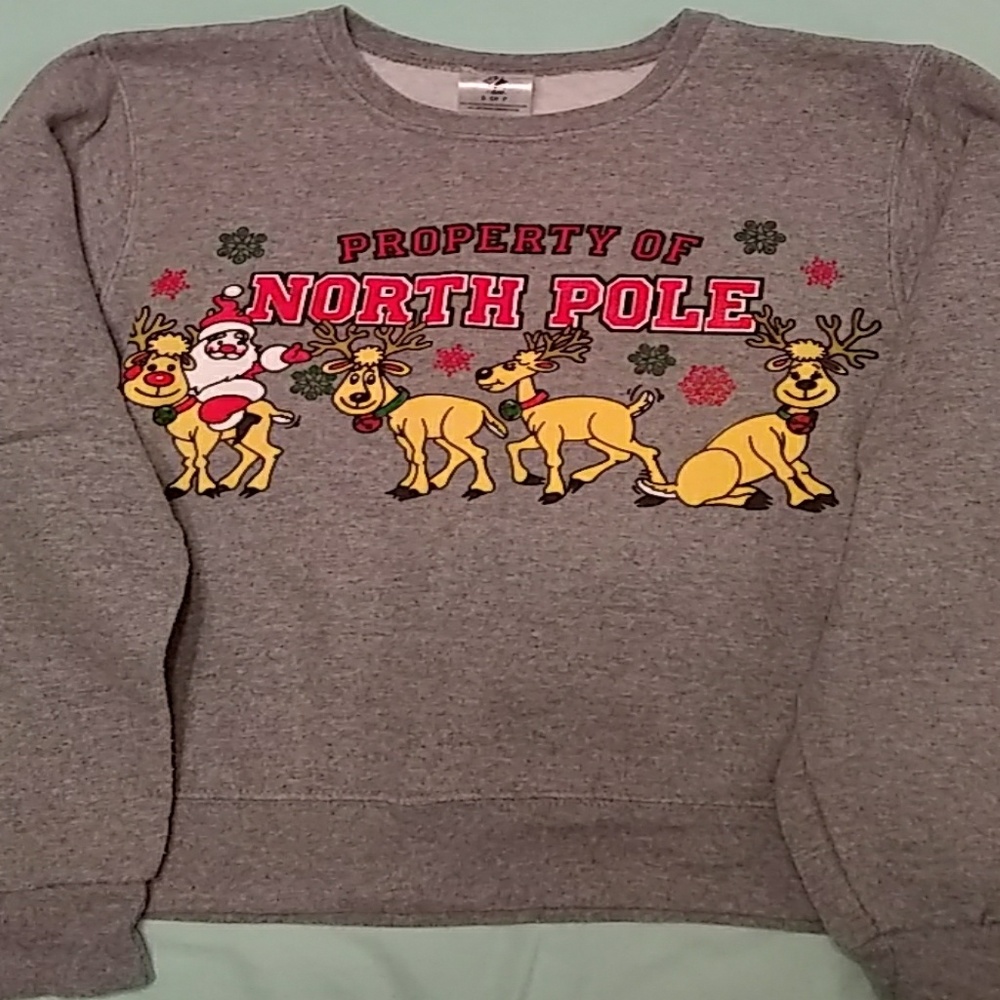 Womens Christmas sweatshirt Small