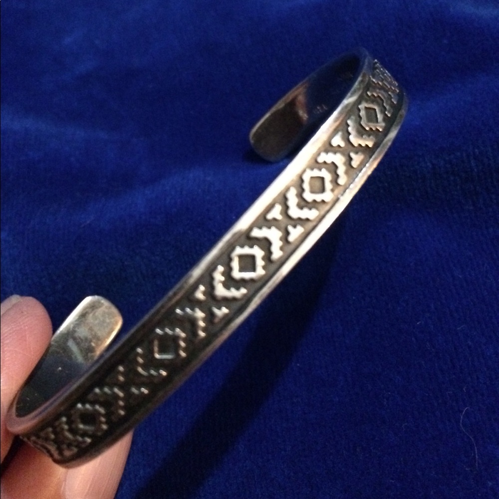 Vintage Taxco 925 Sterling Silver bangle bracelet