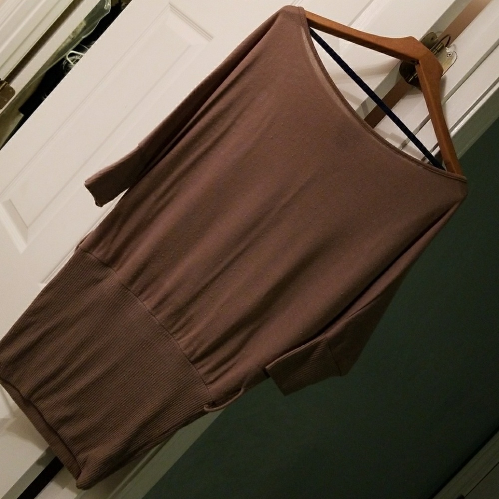 Light brown mocha sweater