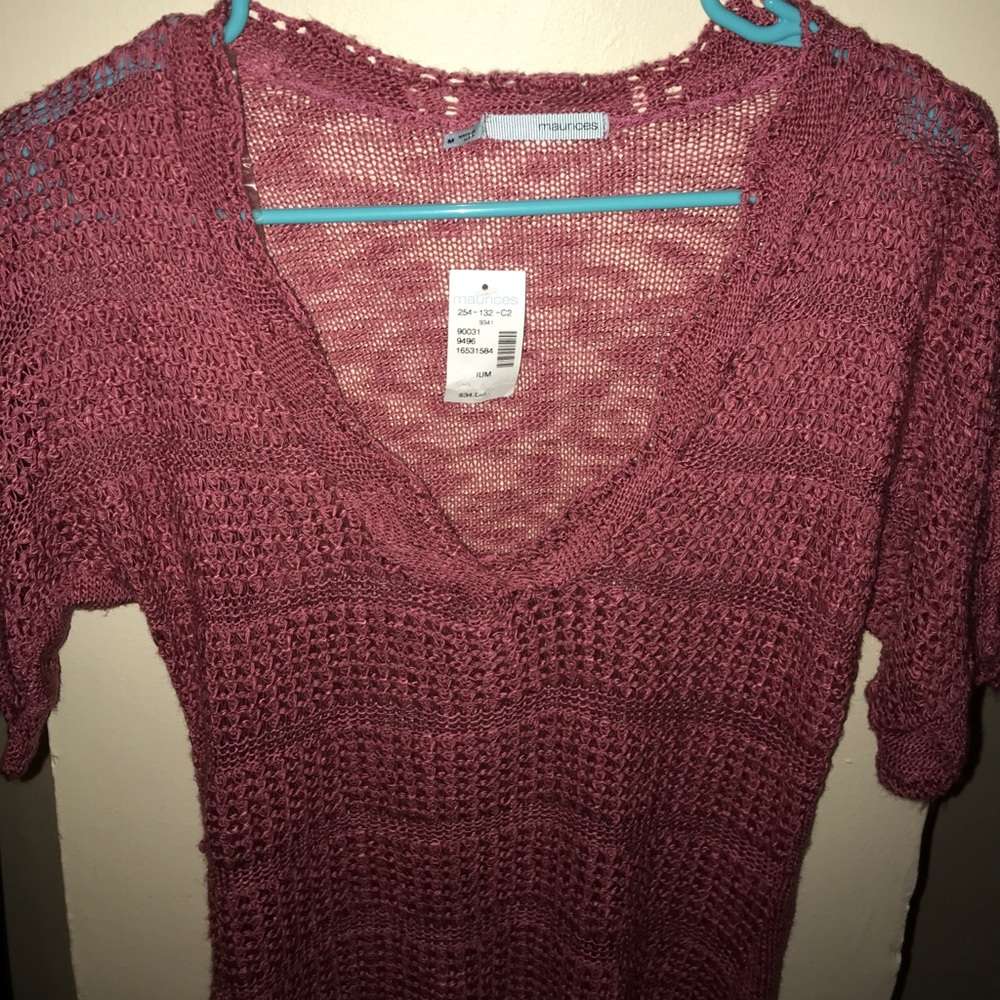 Brand new Maurice’s half sleeve sweater