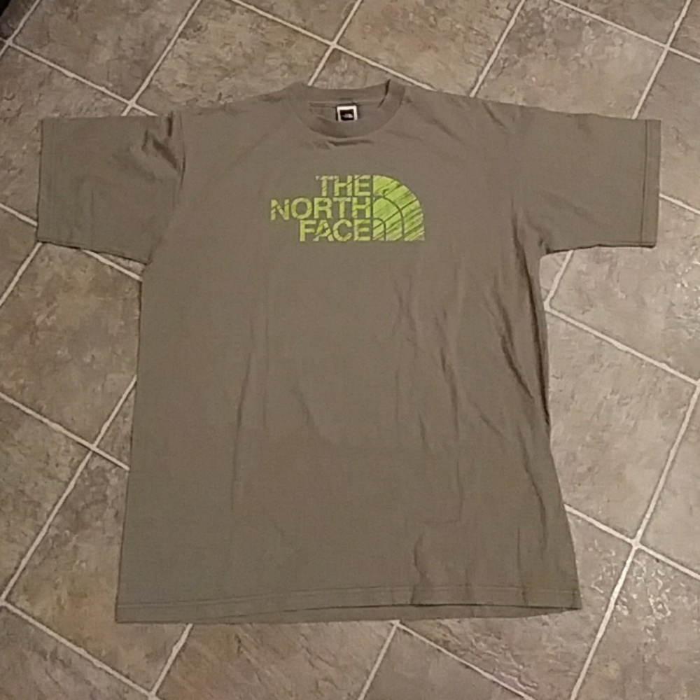 Mens THE NORTH FACE green T Shirt LARGE