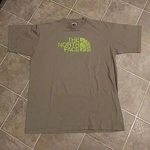 Mens THE NORTH FACE green T Shirt LARGE