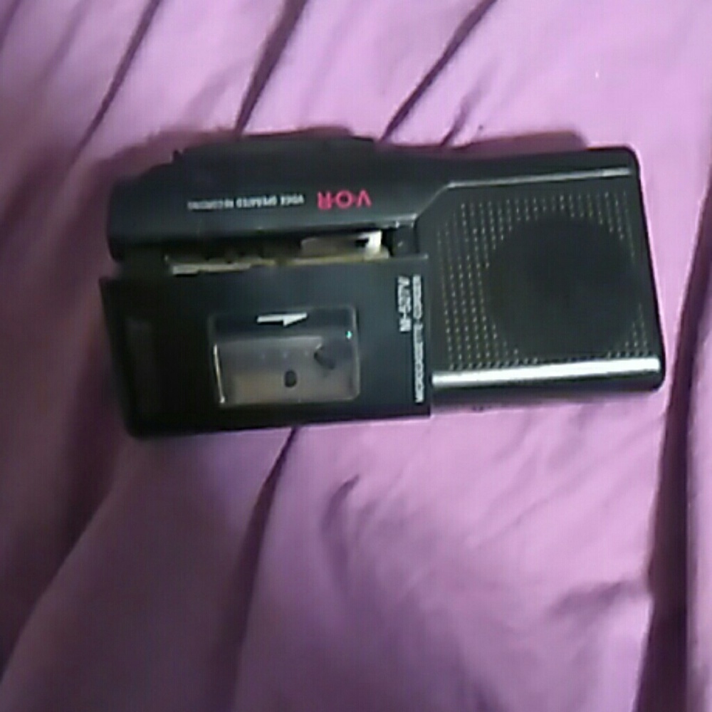 black tape recorder