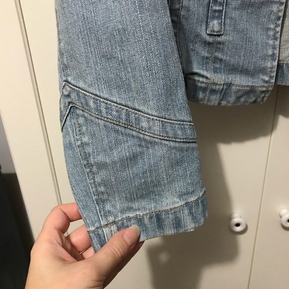 LOFT Light Wash Denim Jacket - Picture 5 of 6