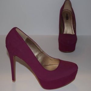 👣 Berry Purple Heels 👣