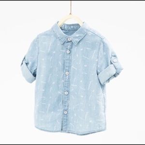 Zara Toddler Button Up, Size 2/3.