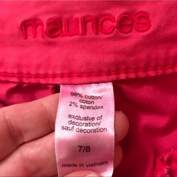Maurice's Hot🔥Pink Shorts💃NWOT - Picture 5 of 5