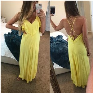 Yellow maxi