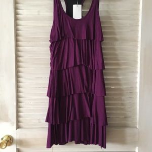 Purple Layered Dress