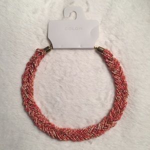 NWT Braided Statement Necklace