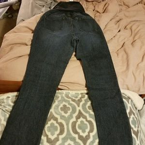 Indigo Blue Secret Fit Belly Straight Leg Maternit