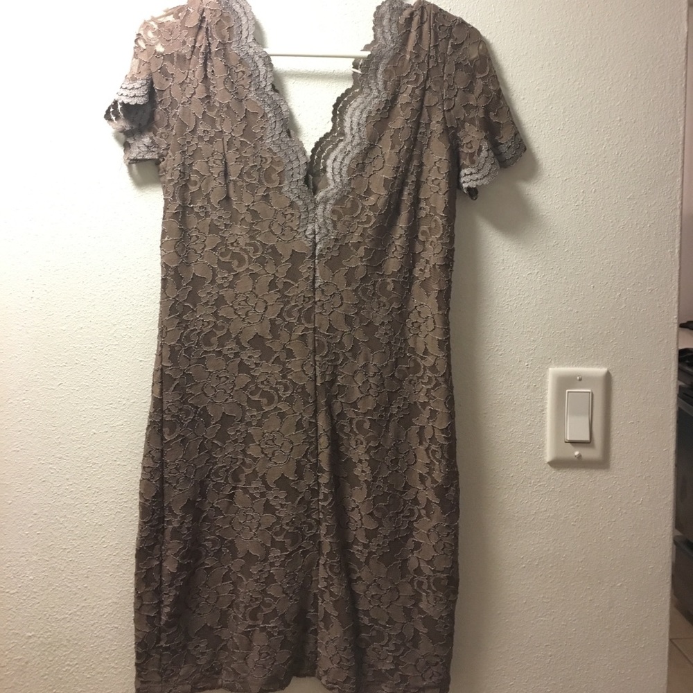 Urban outfitters grey lace dress