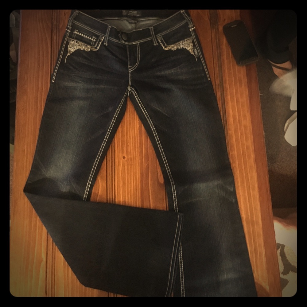 Tuesday Silver Dark Denim Jeans