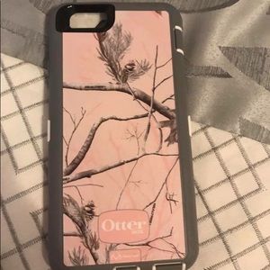 iPhone 6 pink camp otterbox