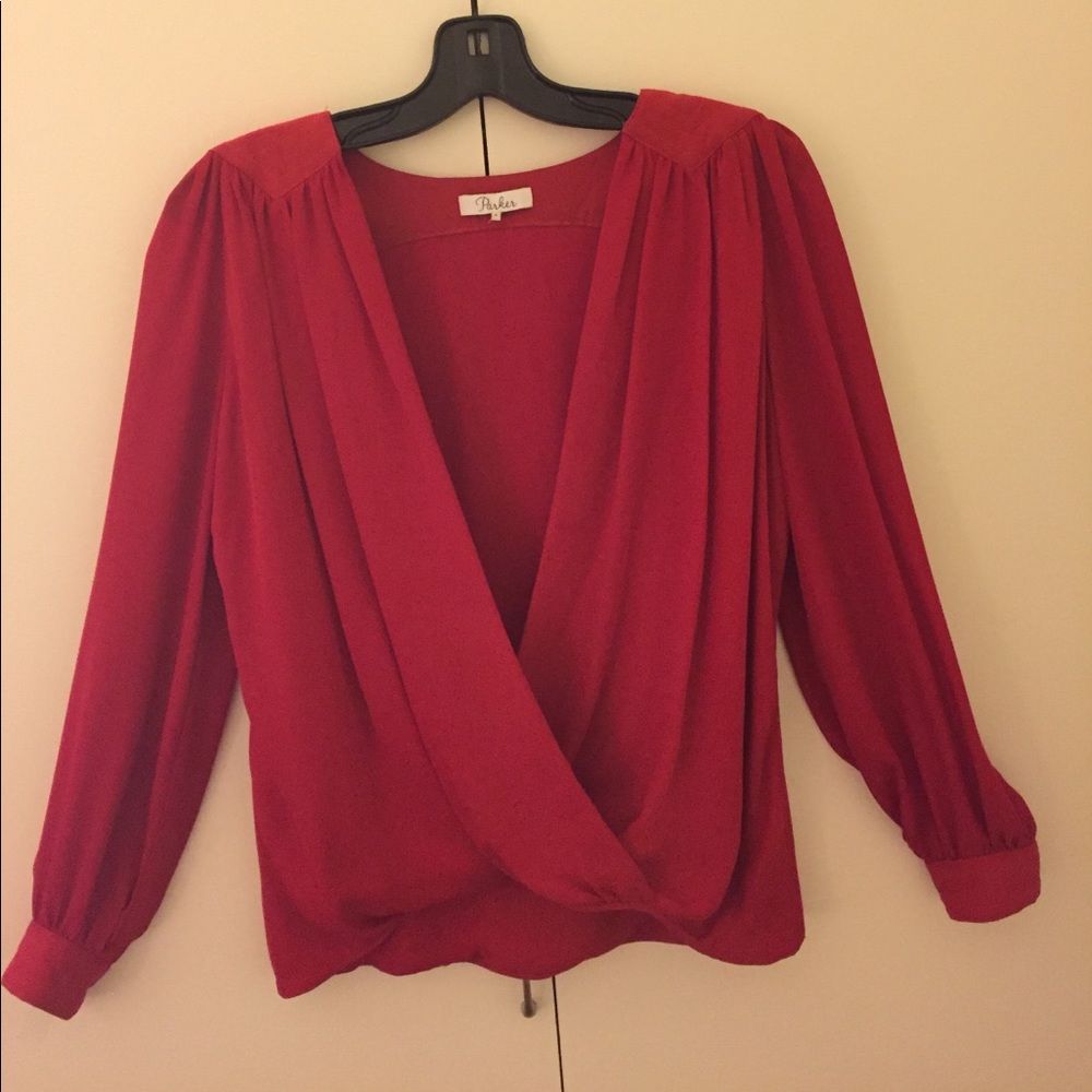 Parker silk blouse