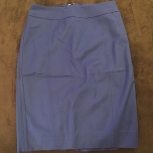 White House Black Market cobalt blue skirt SZ 0