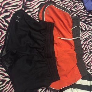 under armour shirts!!