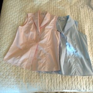 Two Calvin Klein blouses!