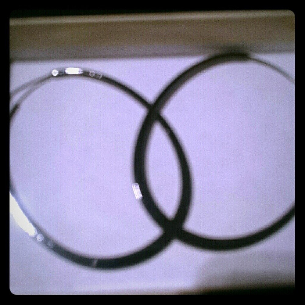 Circle earrings