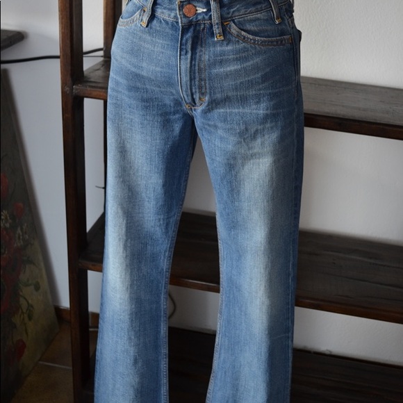 SOLD Acne Studios Boot Cut High Waisted Jeans - Picture 4 of 7