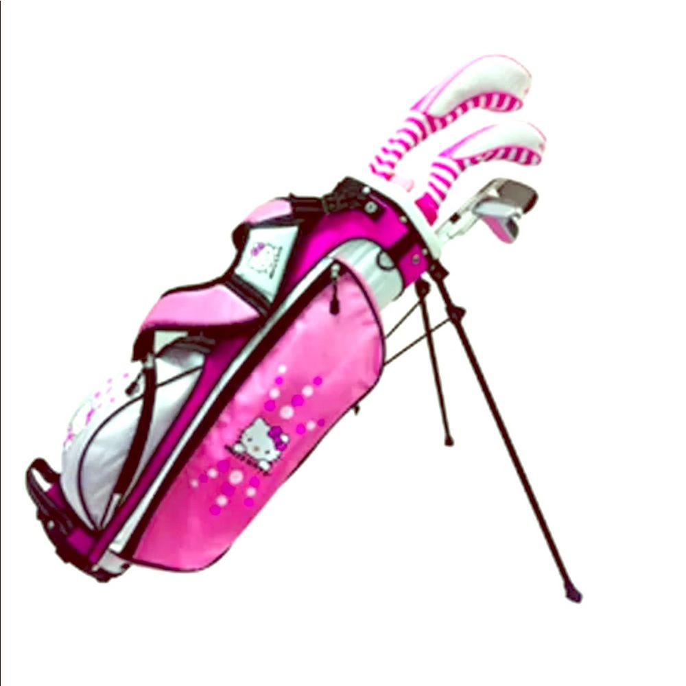 🎈SALE Hello Kitty Junior Golf Clubs 9-12y w/bag