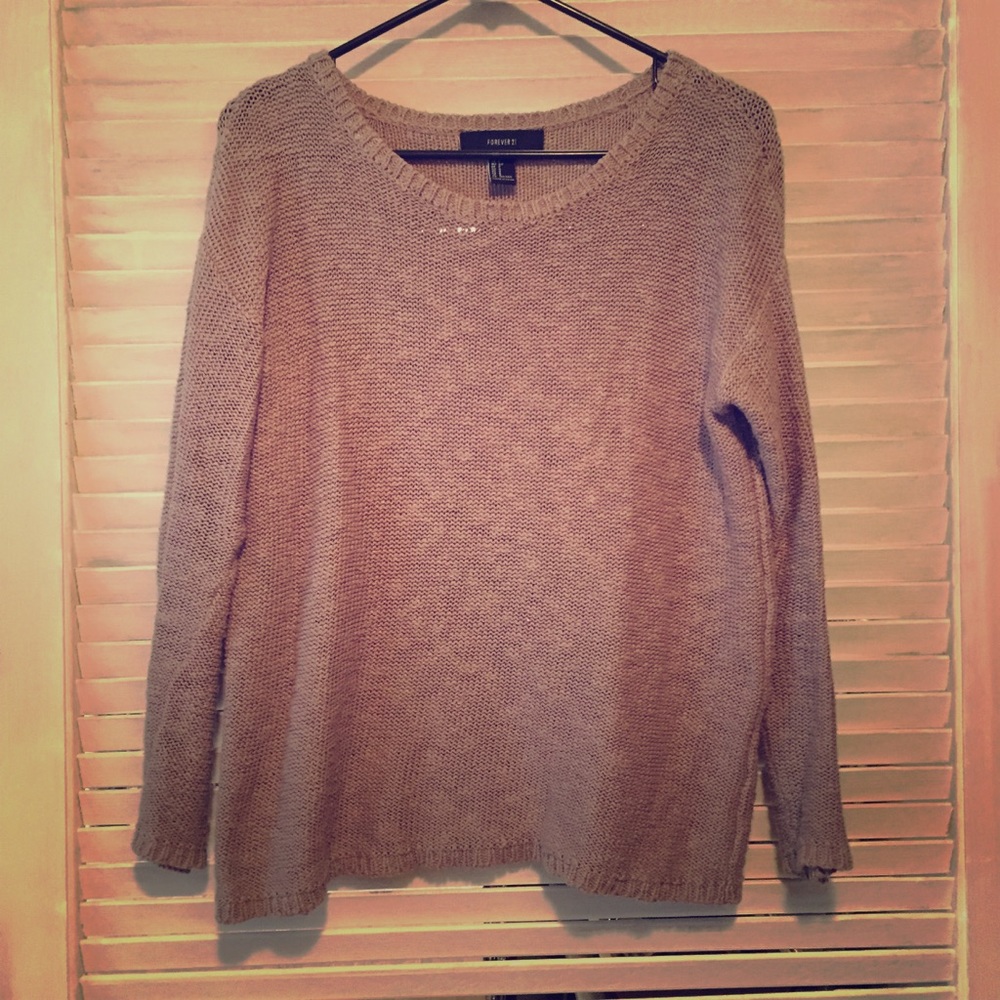 Tan Comfy Sweater