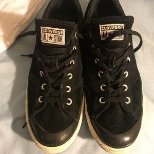 Black Suede All Star Converse