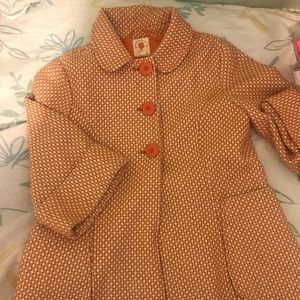 Women's Orange Peacoat!