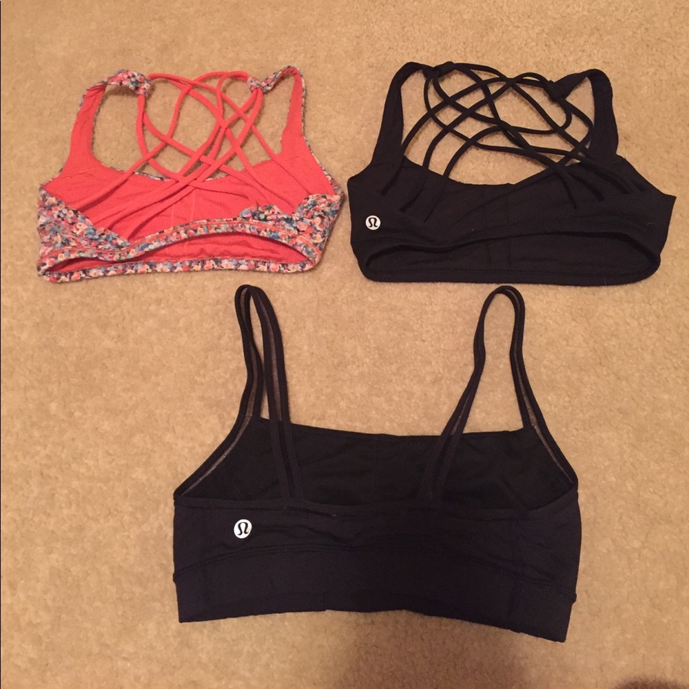 Lululemon size 2 sports bras