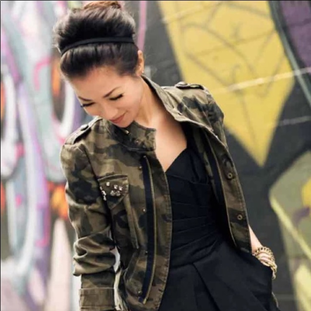 *SOLD* Zara camp military jacket