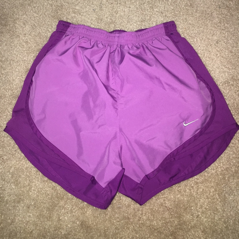 Purple Nike Dri-fit Shorts