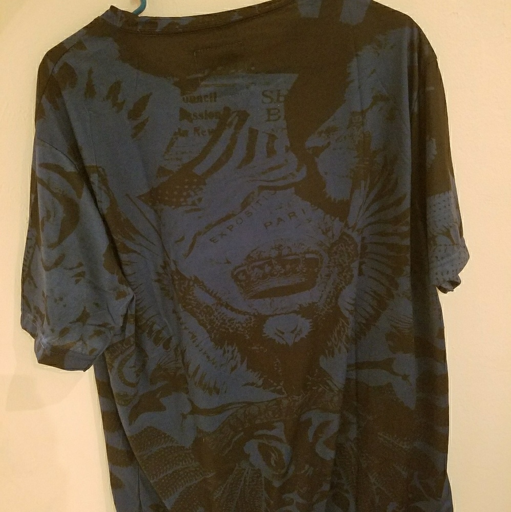 Styled print shirt