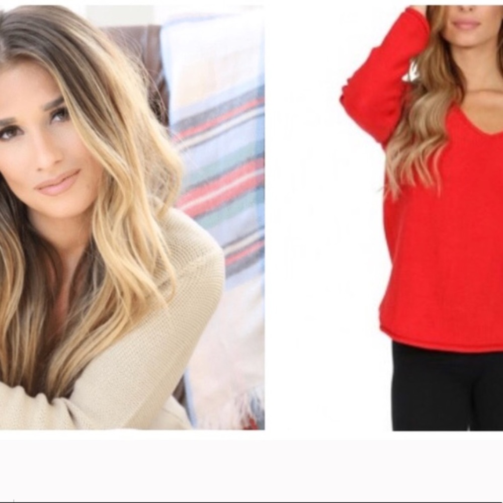 Jessie James Decker Kittenish Sweater TWO