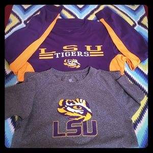 LSU Tigers 🐯 Boys, 2 dri-fit material Shirts