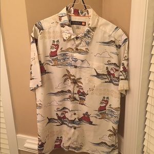 🌊Like New Quicksilver Waterman Christmas Polo🌊