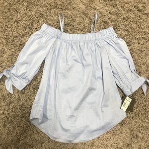 BRAND NEW IZ Byer off the shoulder top